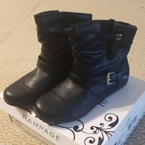 Rampage black booties